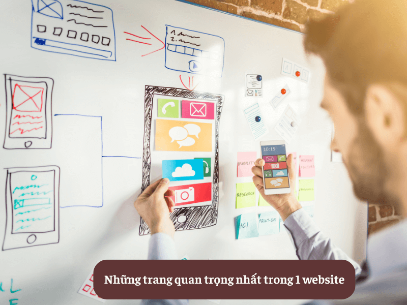 Những trang quan trọng nhất trong 1 website SEO